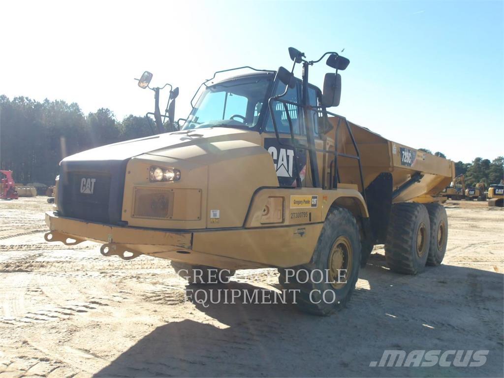 CAT 725C2 Liigendraamiga pinnaseveokid