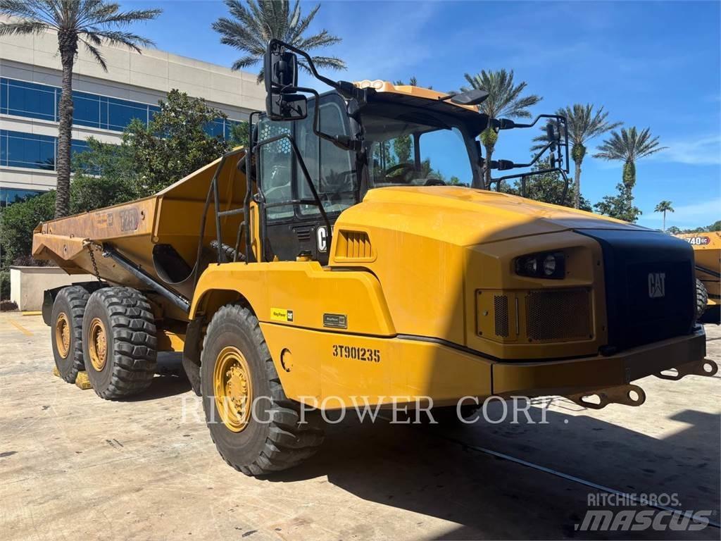 CAT 725TG Liigendraamiga pinnaseveokid