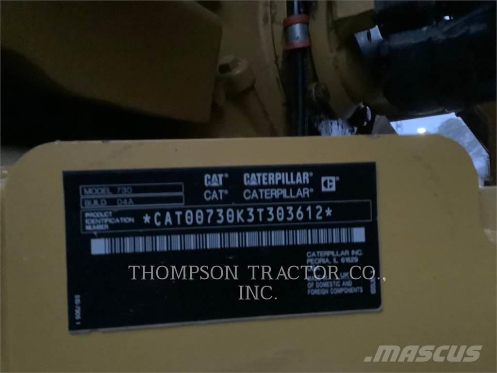 CAT 730 Liigendraamiga pinnaseveokid