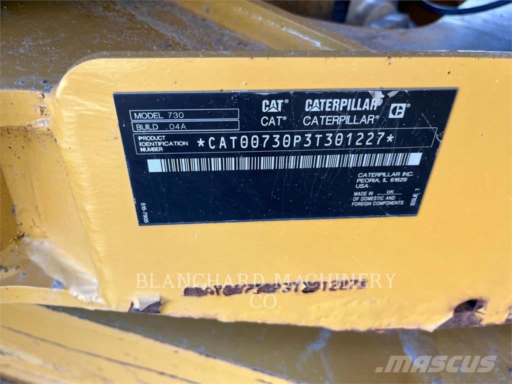 CAT 730 Liigendraamiga pinnaseveokid