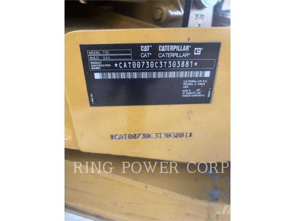 CAT 730TG Liigendraamiga pinnaseveokid