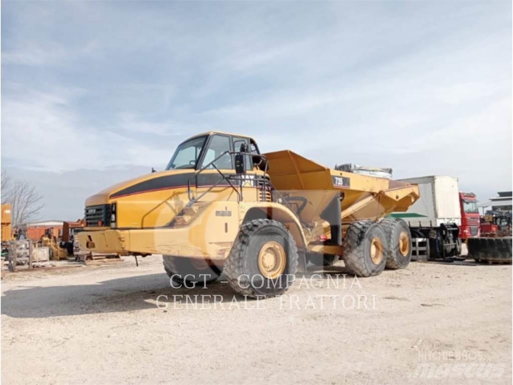 CAT 735 Liigendraamiga pinnaseveokid
