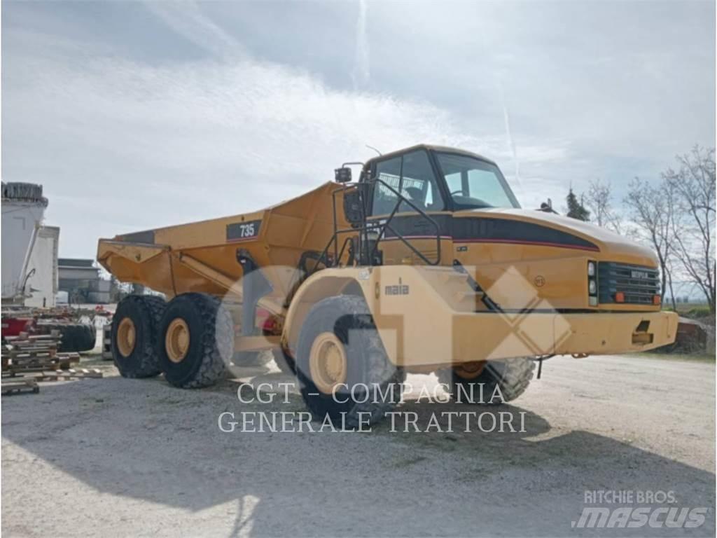 CAT 735 Liigendraamiga pinnaseveokid