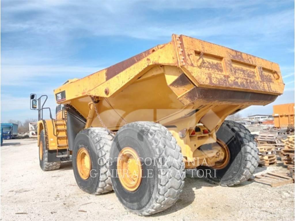 CAT 735 Liigendraamiga pinnaseveokid