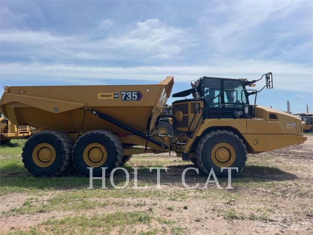 CAT 735 Liigendraamiga pinnaseveokid