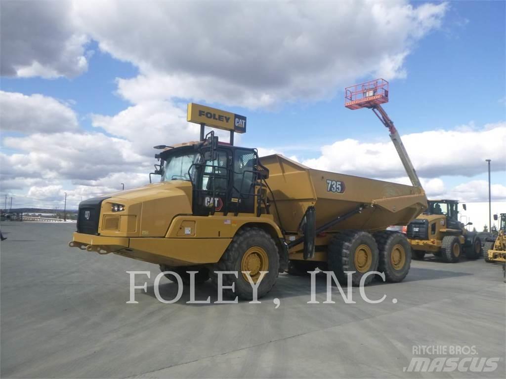 CAT 735-04 Liigendraamiga pinnaseveokid