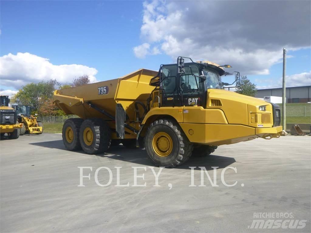 CAT 735-04 Liigendraamiga pinnaseveokid