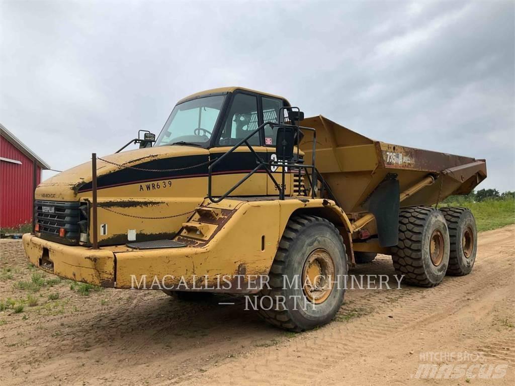 CAT 735 (OLD) Liigendraamiga pinnaseveokid