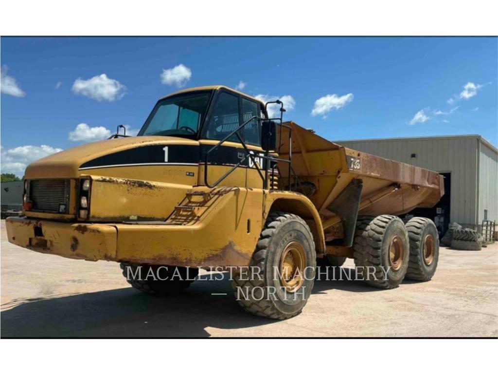 CAT 735 (OLD) Liigendraamiga pinnaseveokid