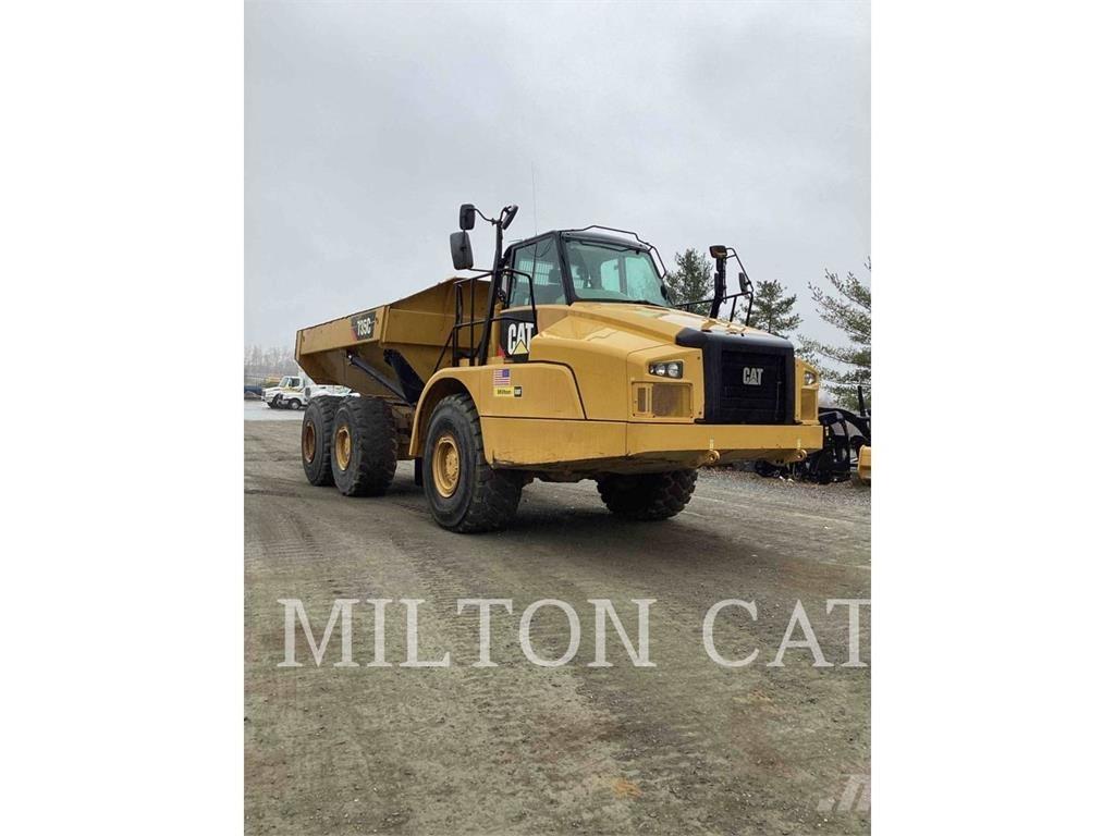 CAT 735C Liigendraamiga pinnaseveokid