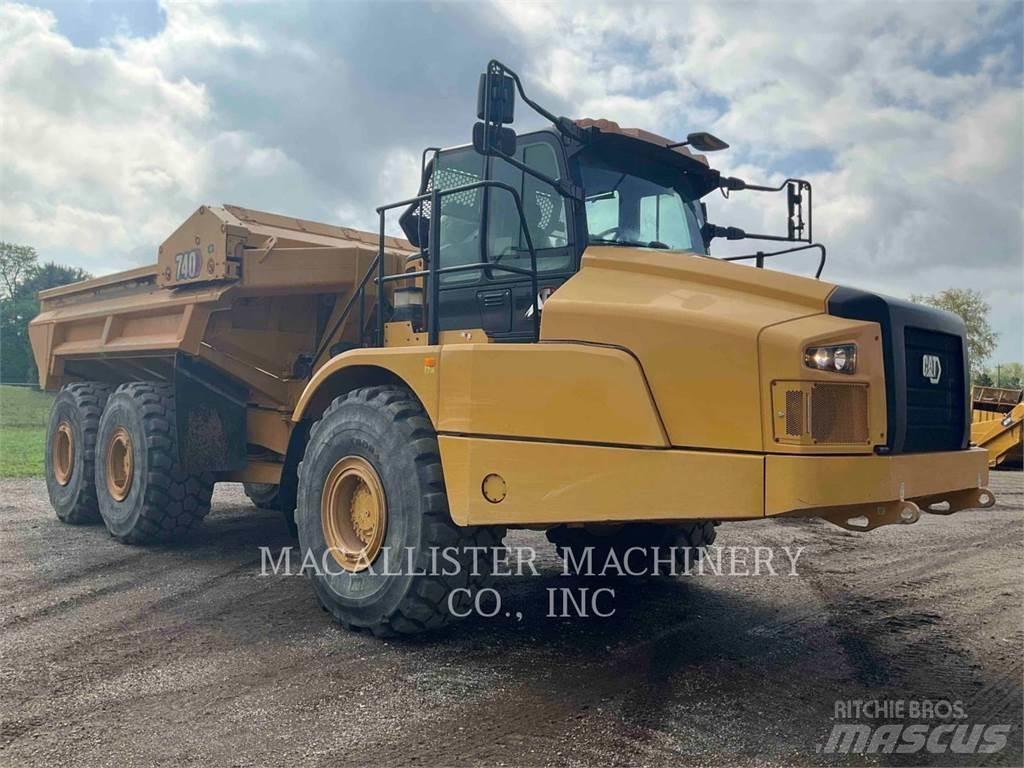 CAT 740 EJECTOR Liigendraamiga pinnaseveokid