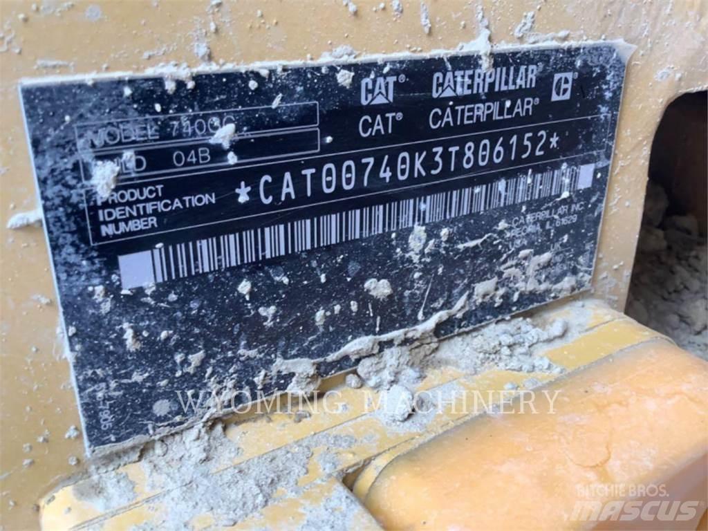 CAT 740 GC Liigendraamiga pinnaseveokid