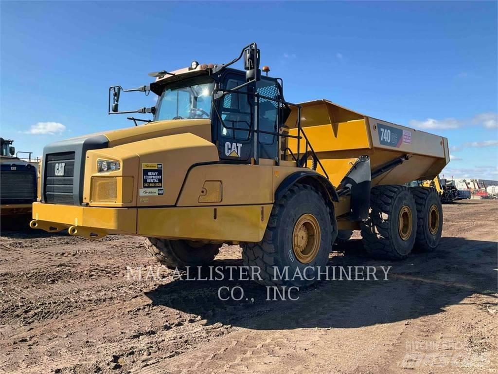 CAT 740 GC Liigendraamiga pinnaseveokid