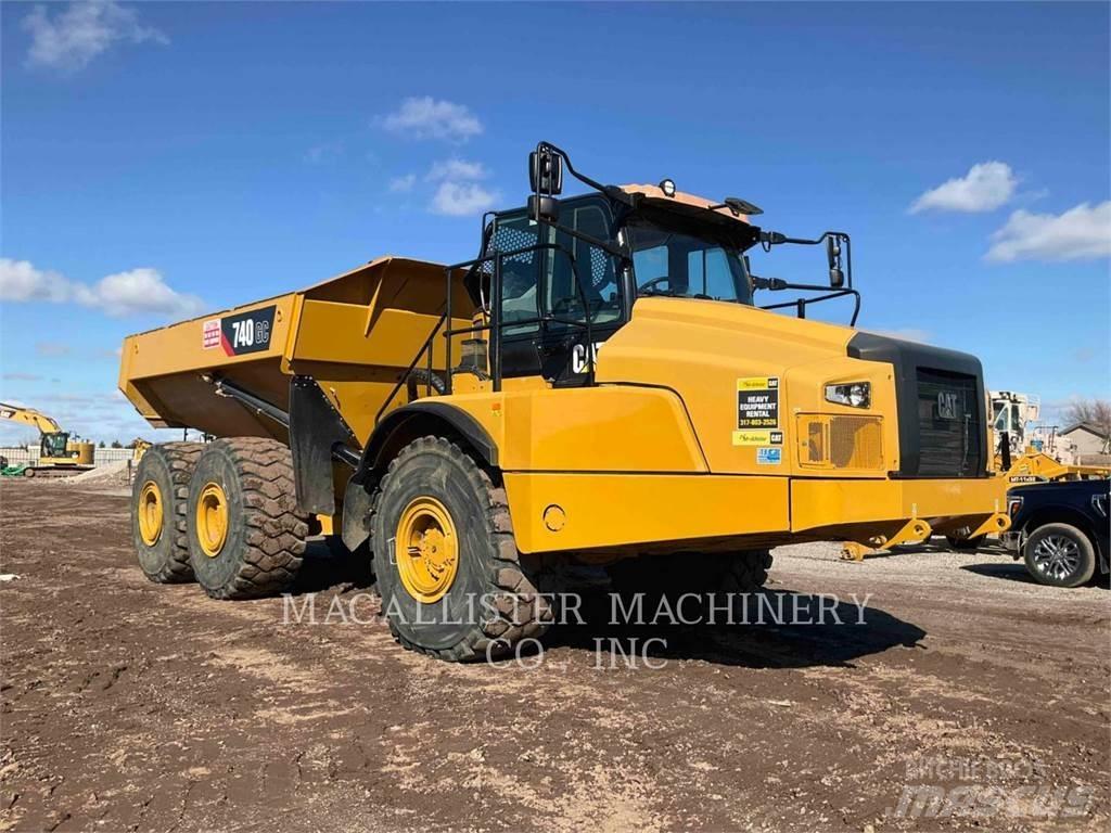 CAT 740 GC Liigendraamiga pinnaseveokid