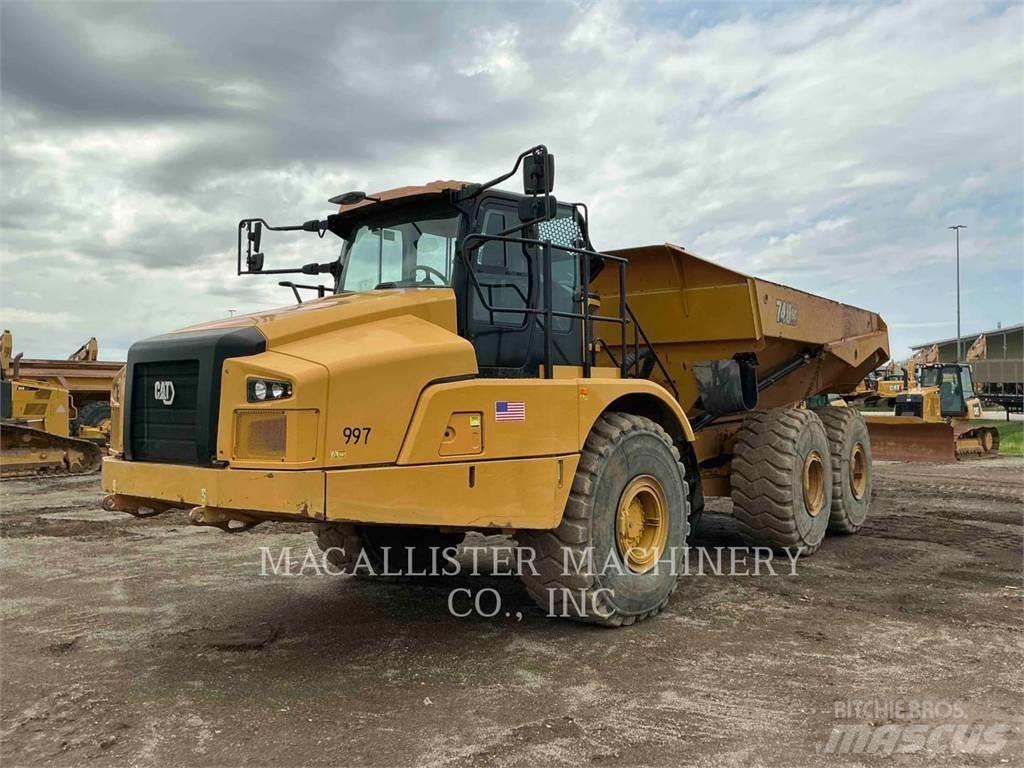 CAT 740 GC Liigendraamiga pinnaseveokid