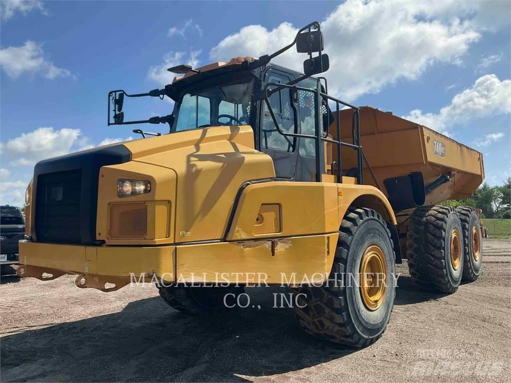 CAT 740 GC Liigendraamiga pinnaseveokid
