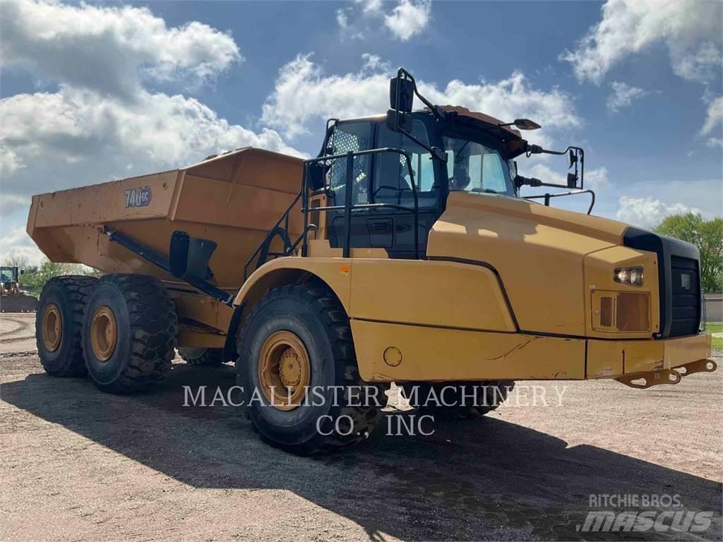 CAT 740 GC Liigendraamiga pinnaseveokid