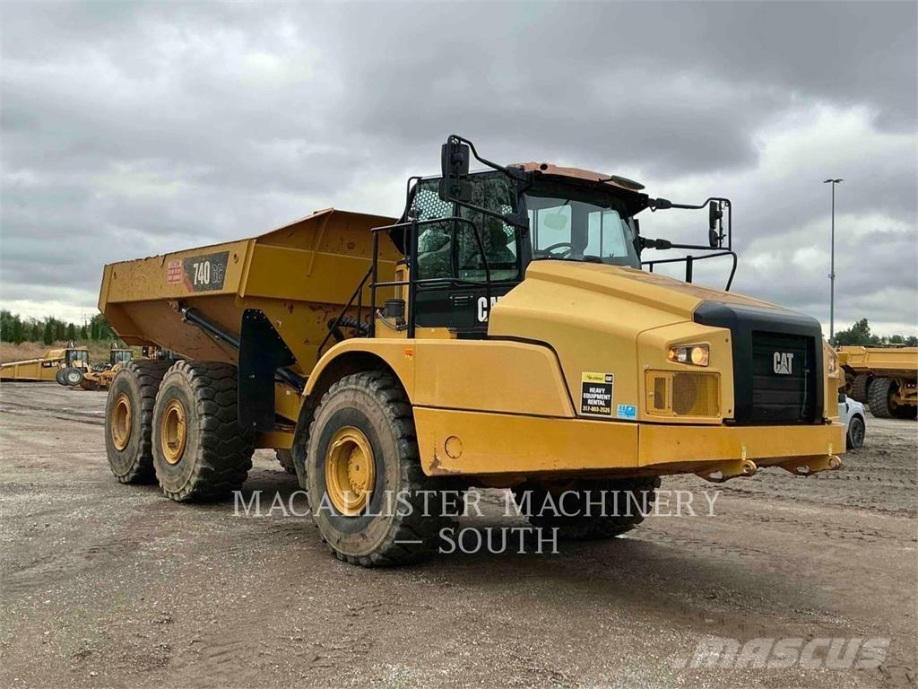 CAT 740 GC Liigendraamiga pinnaseveokid