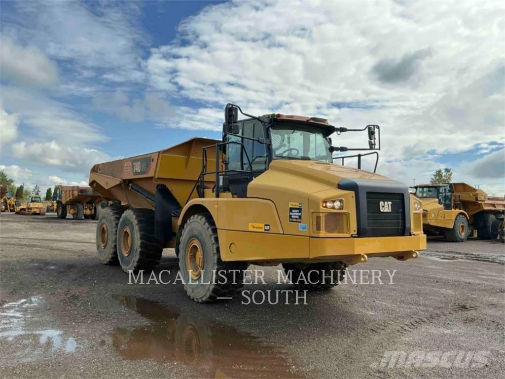 CAT 740 GC Liigendraamiga pinnaseveokid