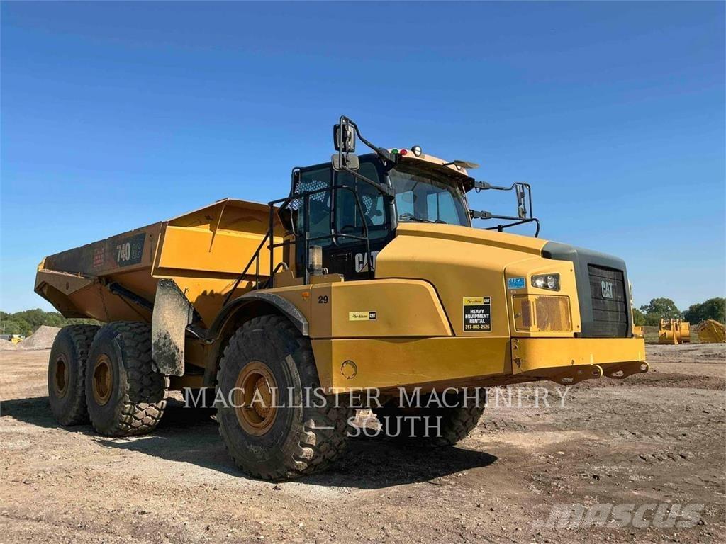 CAT 740 GC Liigendraamiga pinnaseveokid