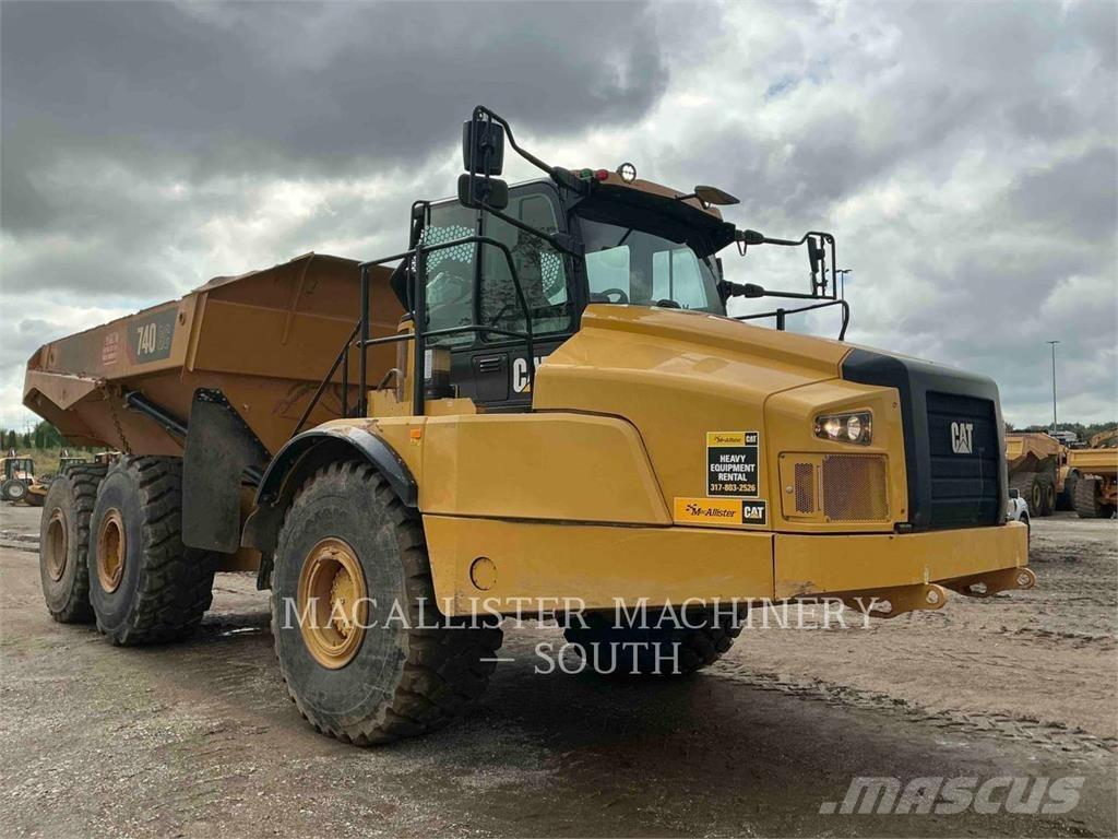 CAT 740 GC Liigendraamiga pinnaseveokid