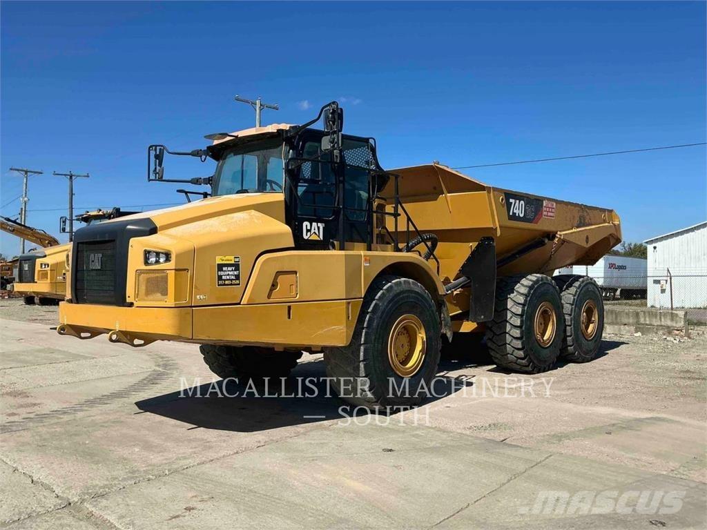 CAT 740 GC Liigendraamiga pinnaseveokid