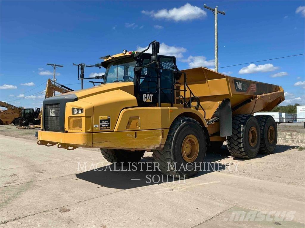CAT 740 GC Liigendraamiga pinnaseveokid