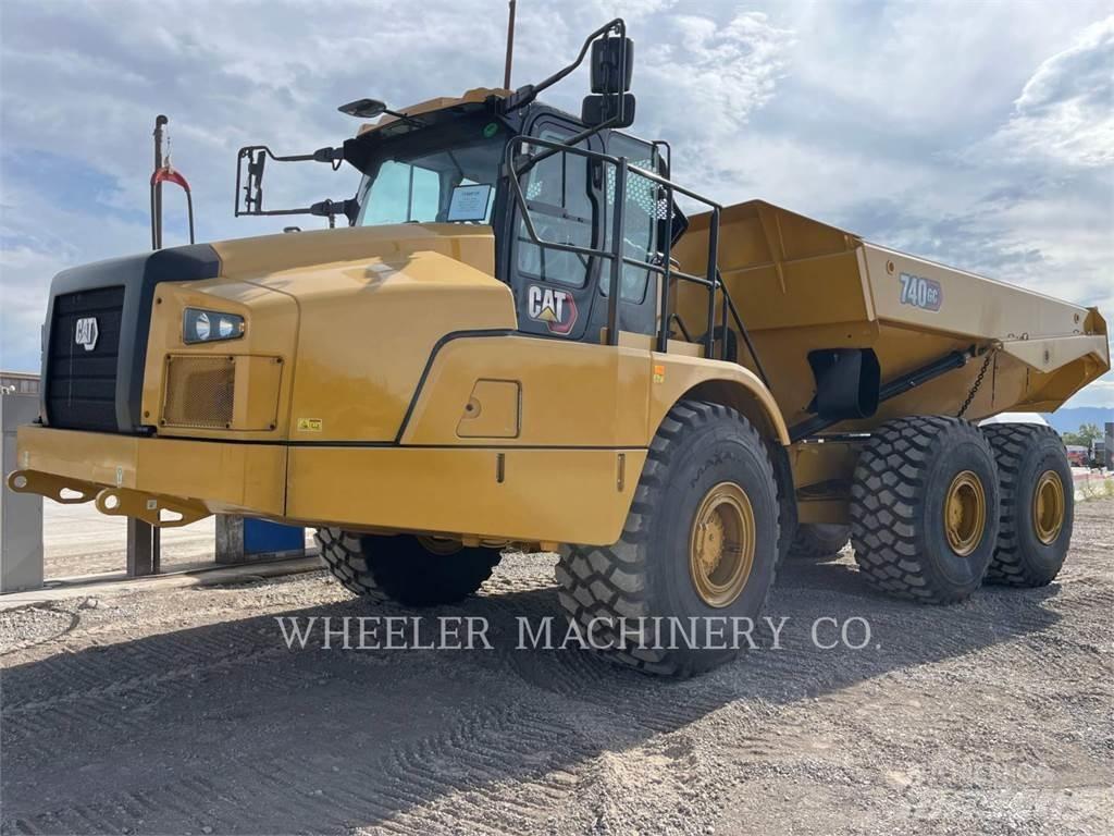CAT 740 GC TG Liigendraamiga pinnaseveokid