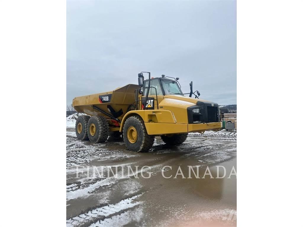 CAT 740B Liigendraamiga pinnaseveokid
