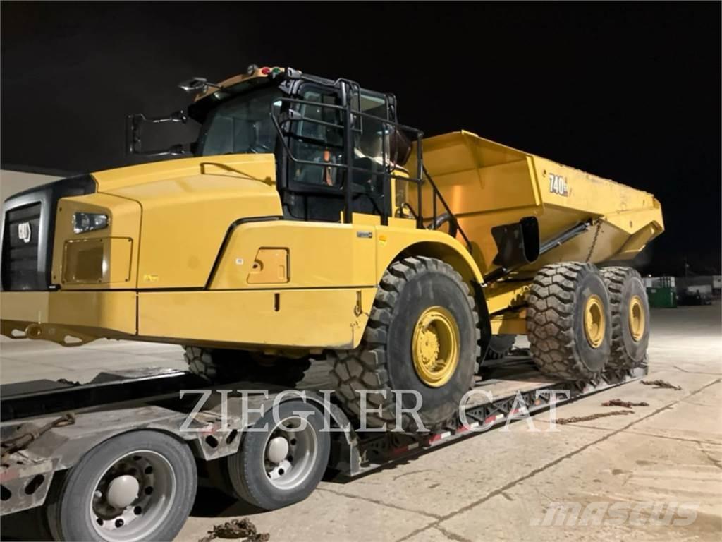 CAT 740GC Liigendraamiga pinnaseveokid