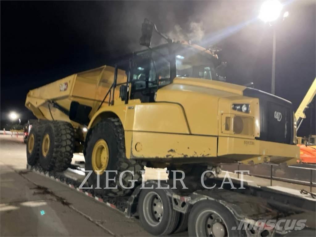CAT 740GC Liigendraamiga pinnaseveokid