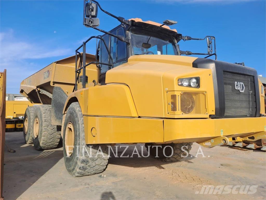 CAT 740GC Liigendraamiga pinnaseveokid