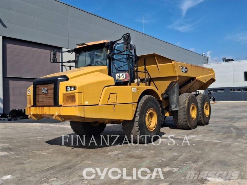 CAT 740GC Liigendraamiga pinnaseveokid