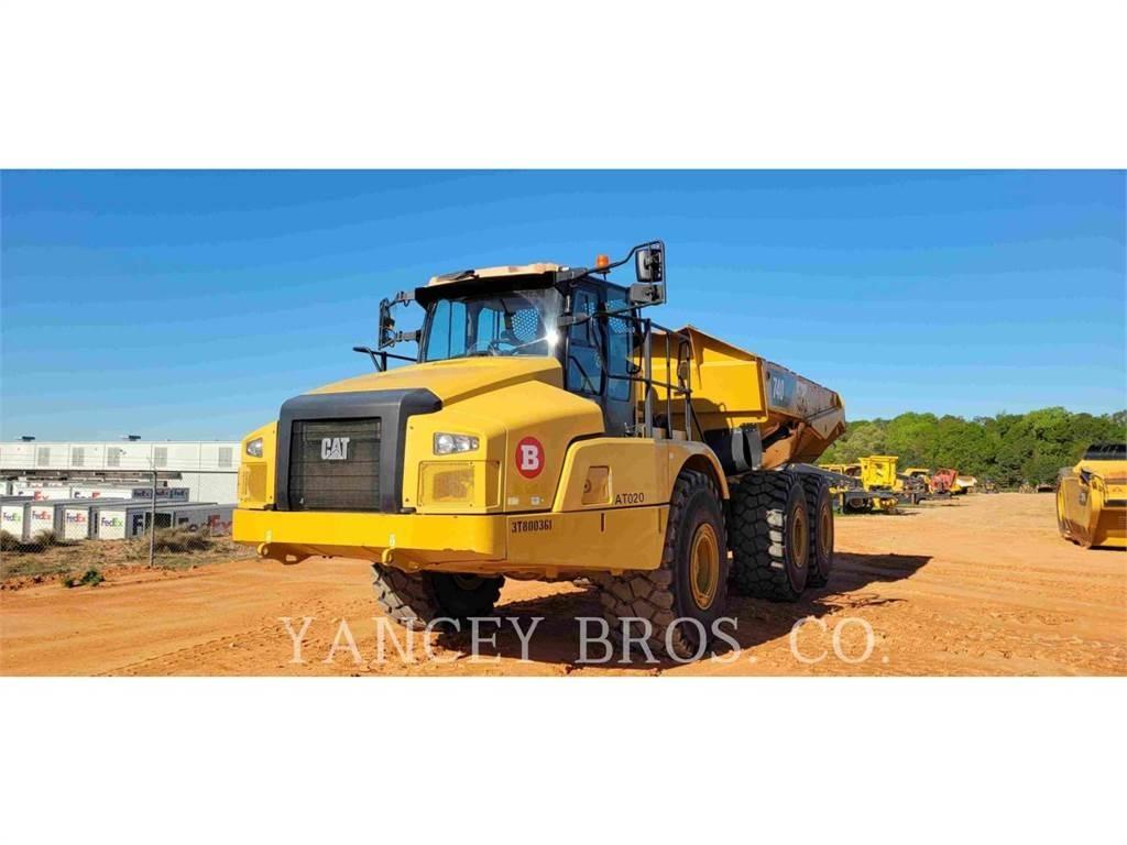 CAT 740GC TG Liigendraamiga pinnaseveokid