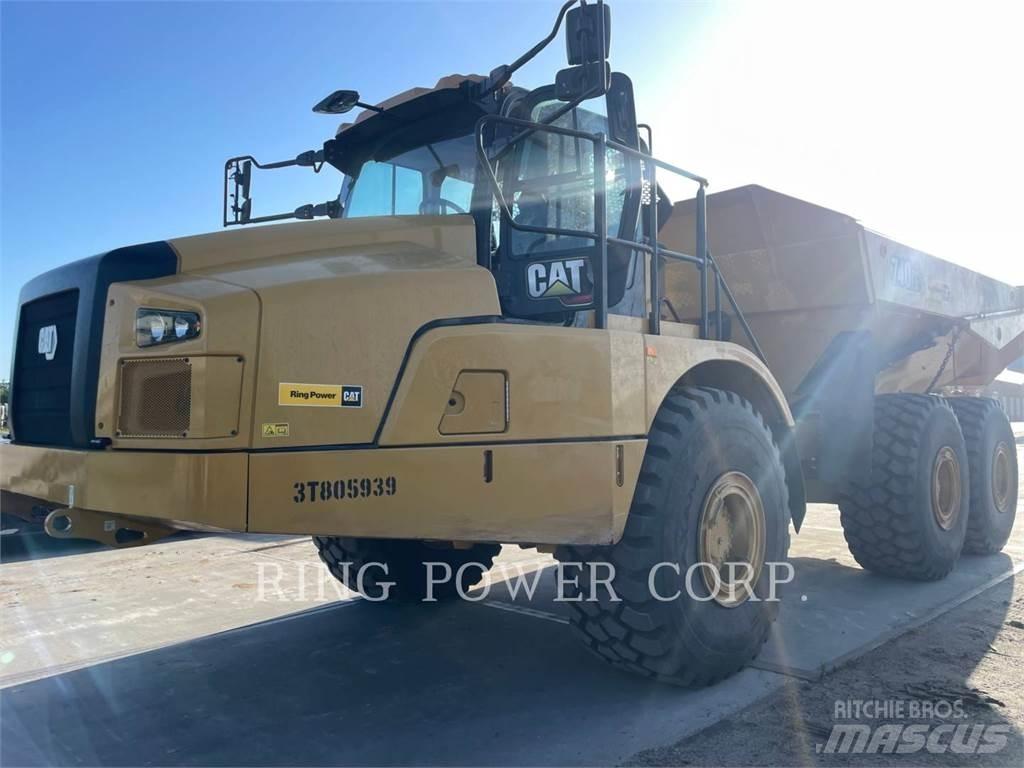 CAT 740GCTG Liigendraamiga pinnaseveokid