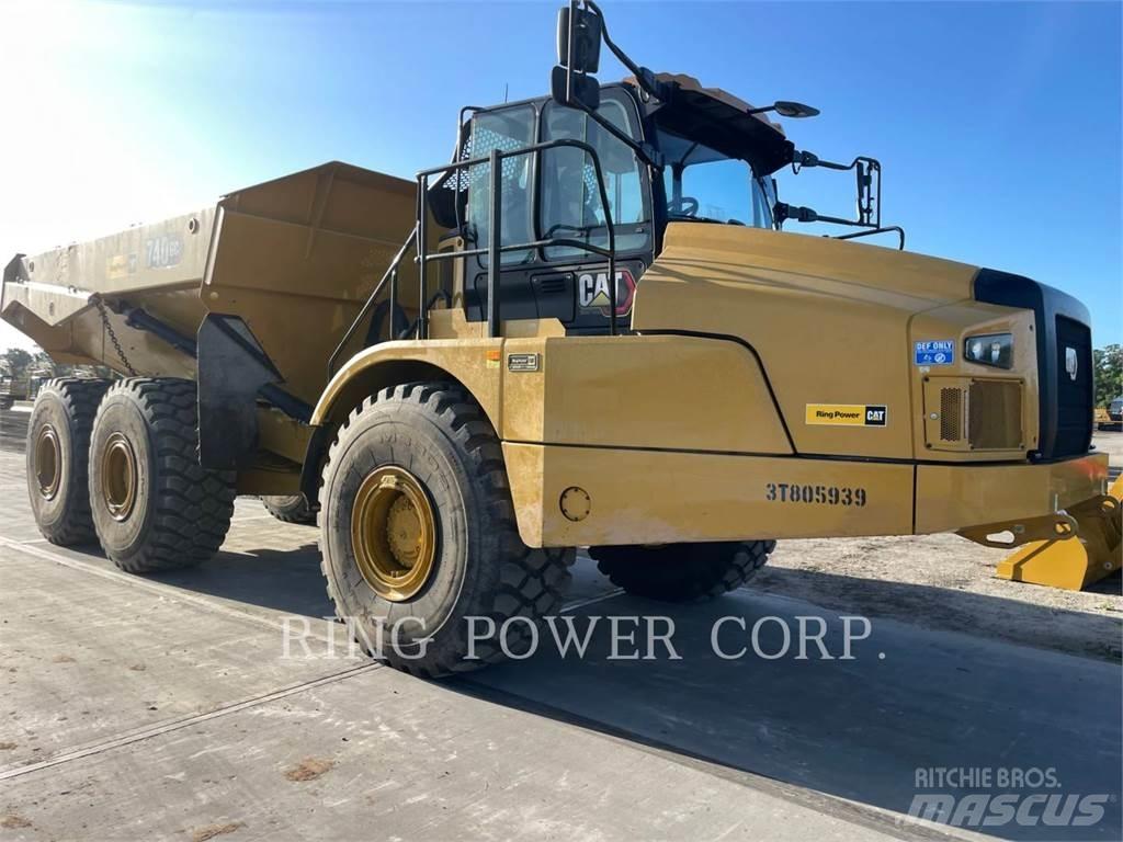 CAT 740GCTG Liigendraamiga pinnaseveokid