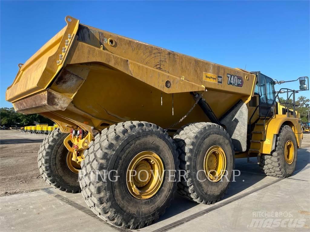 CAT 740GCTG Liigendraamiga pinnaseveokid