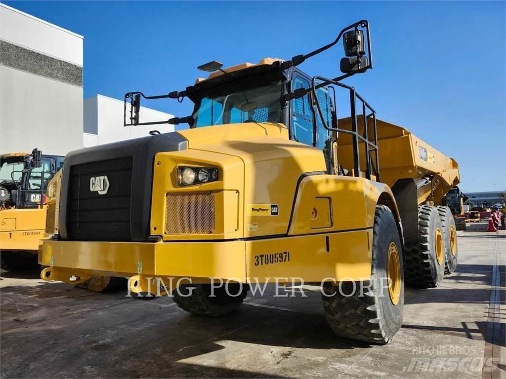 CAT 740GCTG Liigendraamiga pinnaseveokid