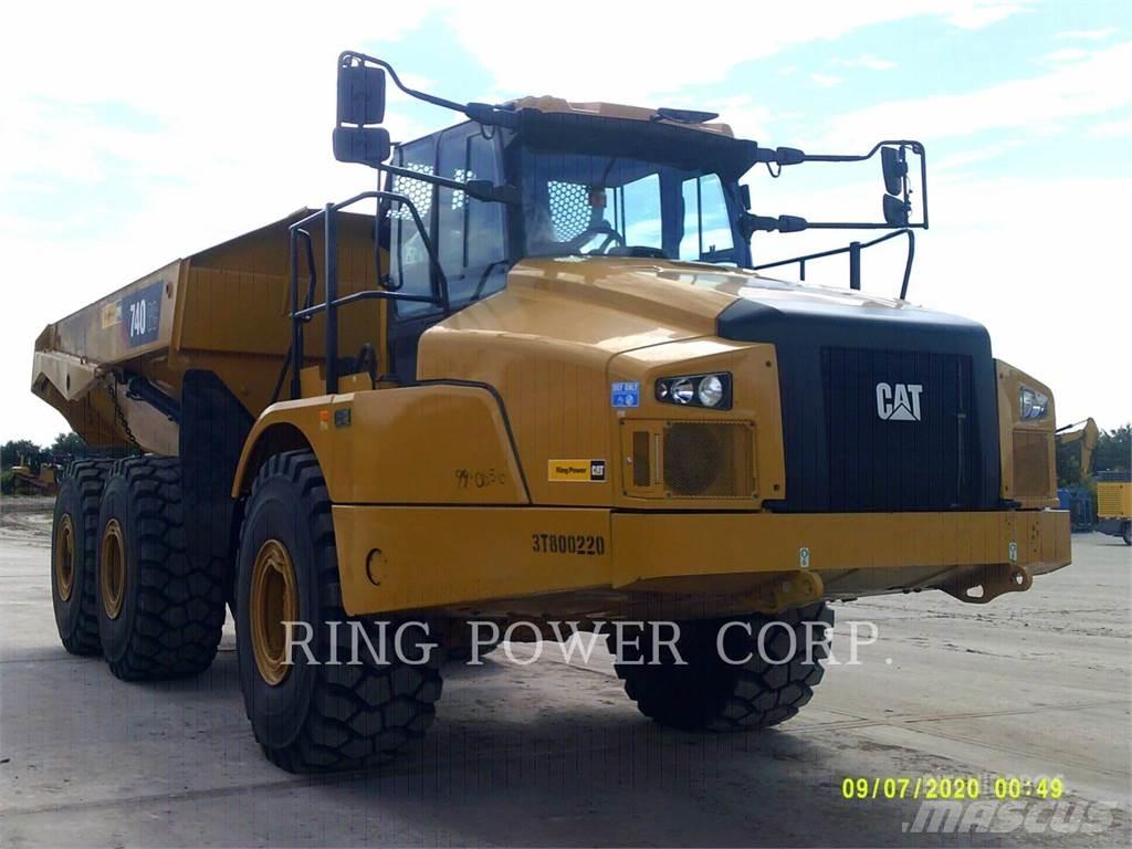 CAT 740GCTG Liigendraamiga pinnaseveokid
