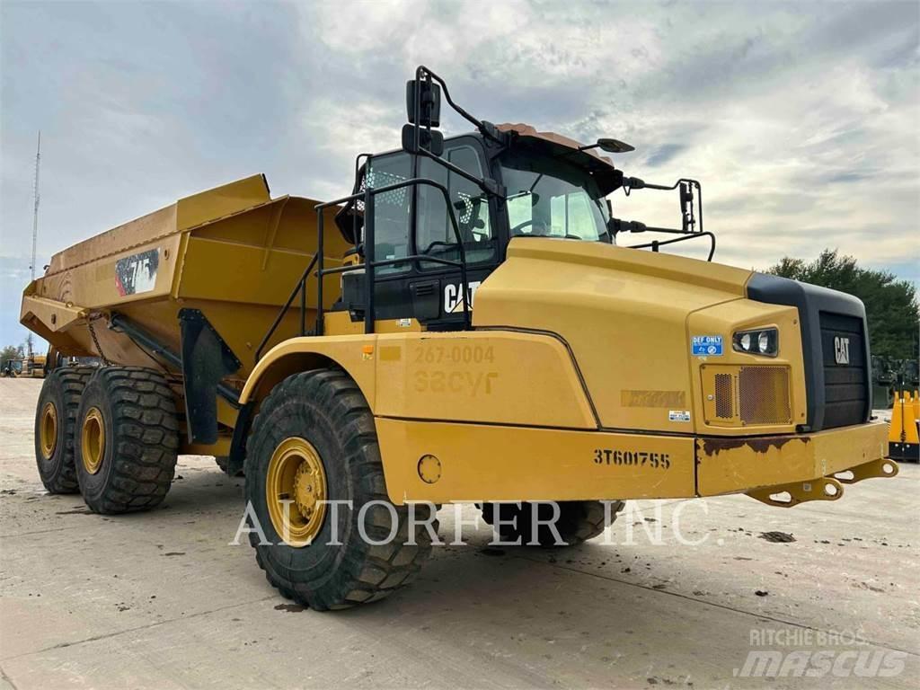 CAT 745 Liigendraamiga pinnaseveokid