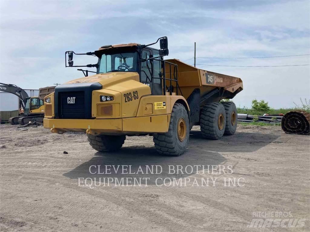 CAT 745 Liigendraamiga pinnaseveokid