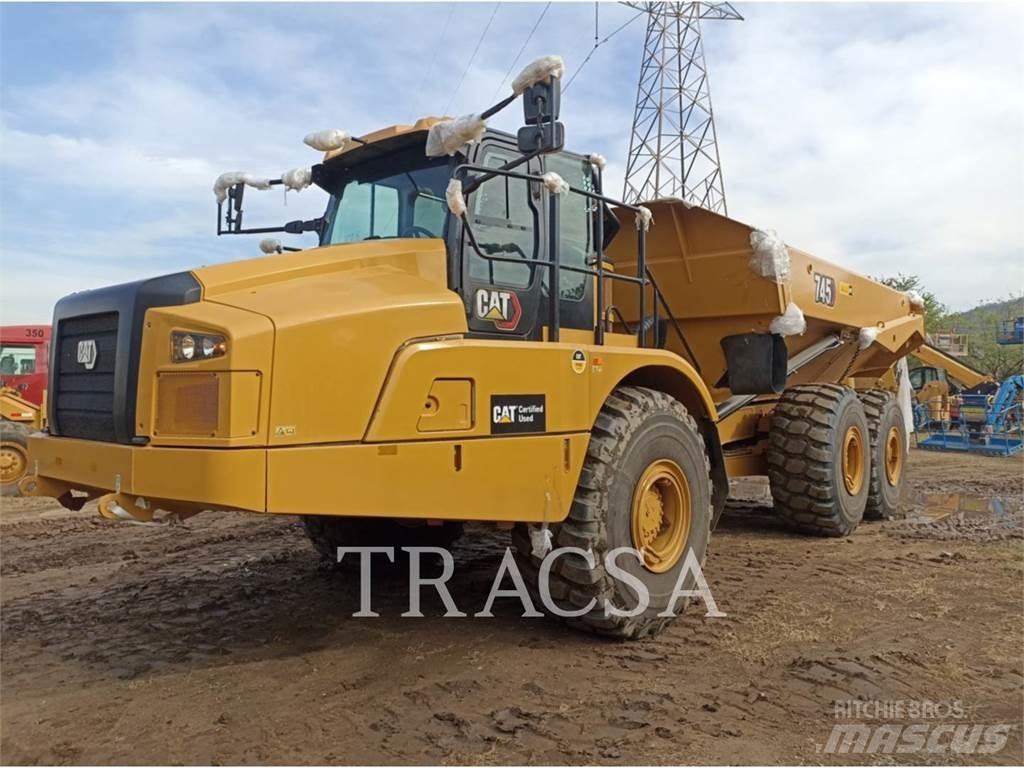 CAT 745 Liigendraamiga pinnaseveokid