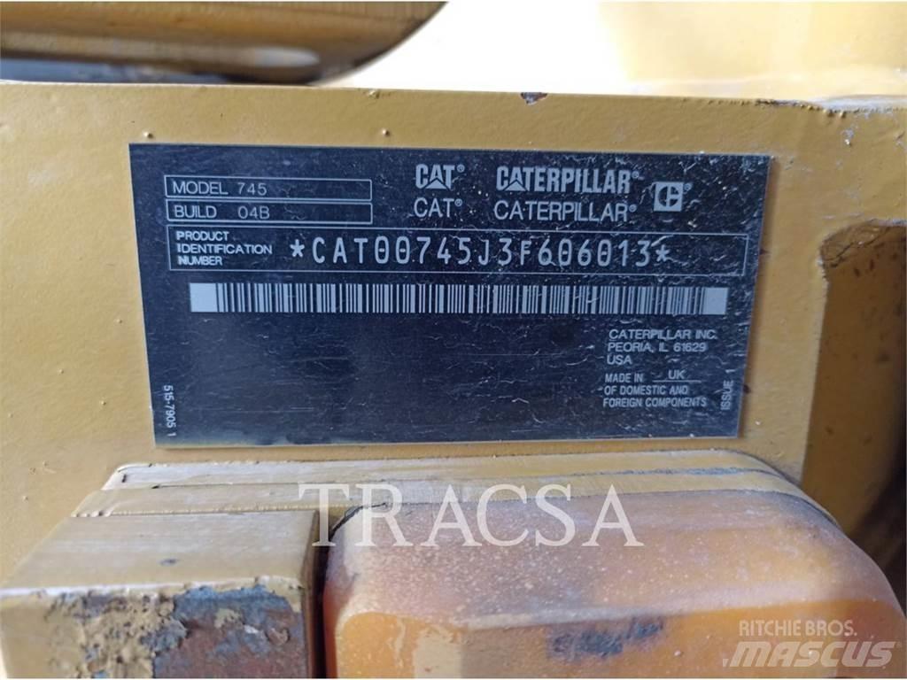 CAT 745 Liigendraamiga pinnaseveokid