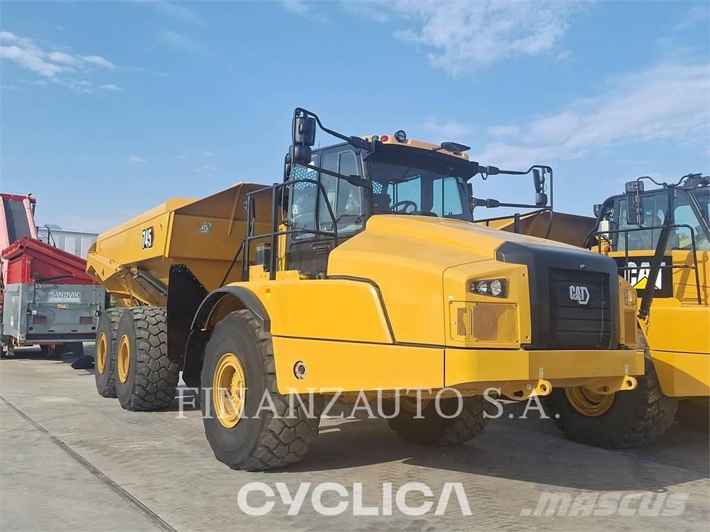 CAT 745 Liigendraamiga pinnaseveokid