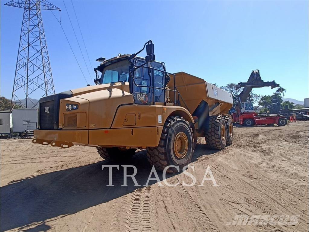 CAT 745 Liigendraamiga pinnaseveokid