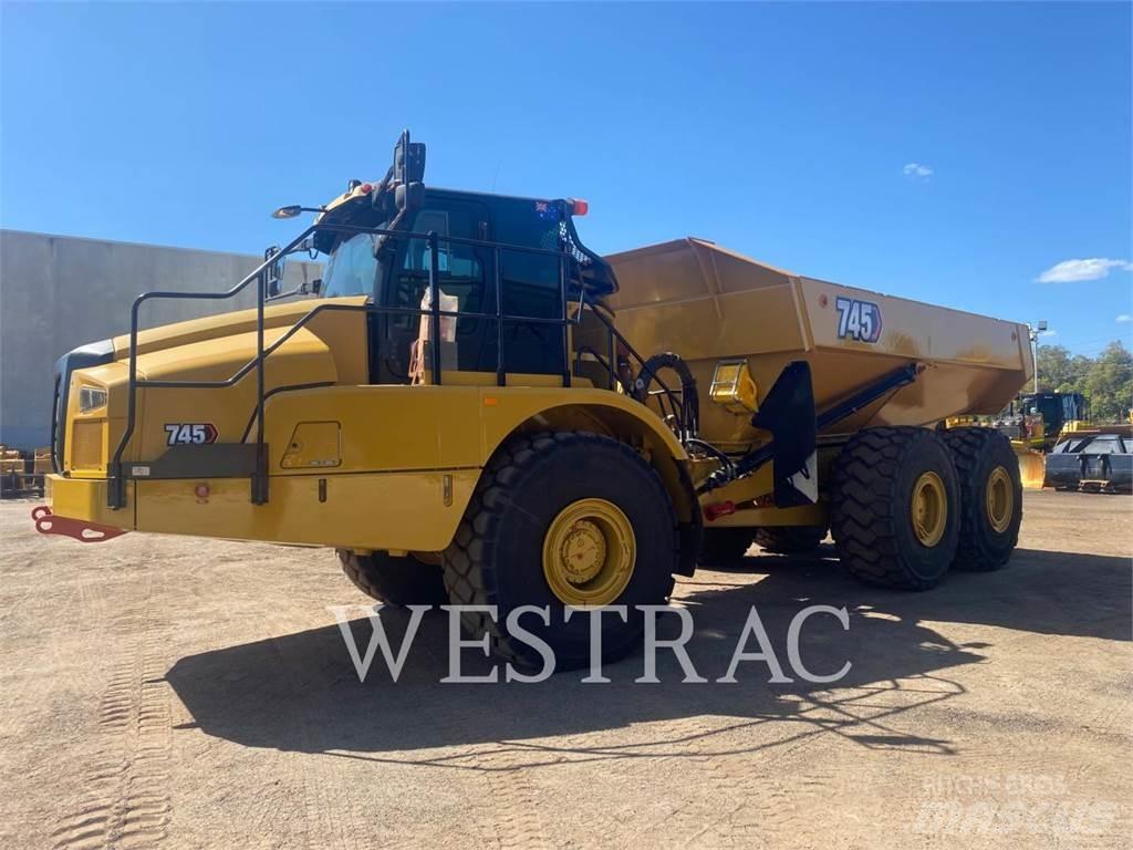 CAT 745-04LRC Liigendraamiga pinnaseveokid