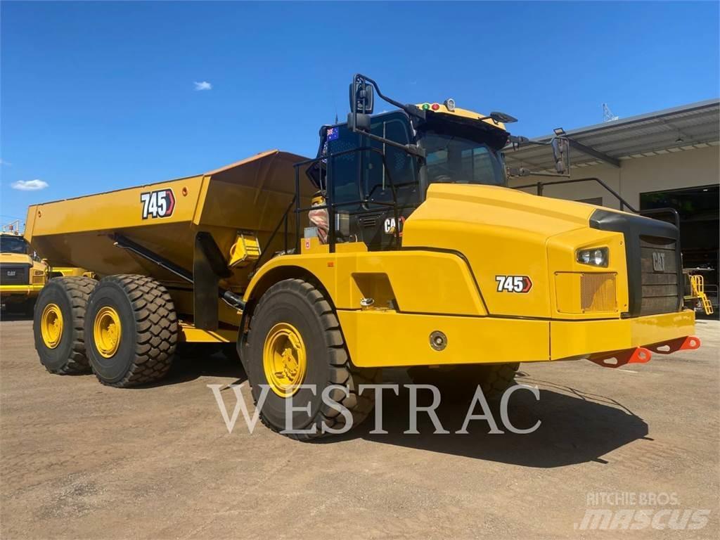 CAT 745-04LRC Liigendraamiga pinnaseveokid