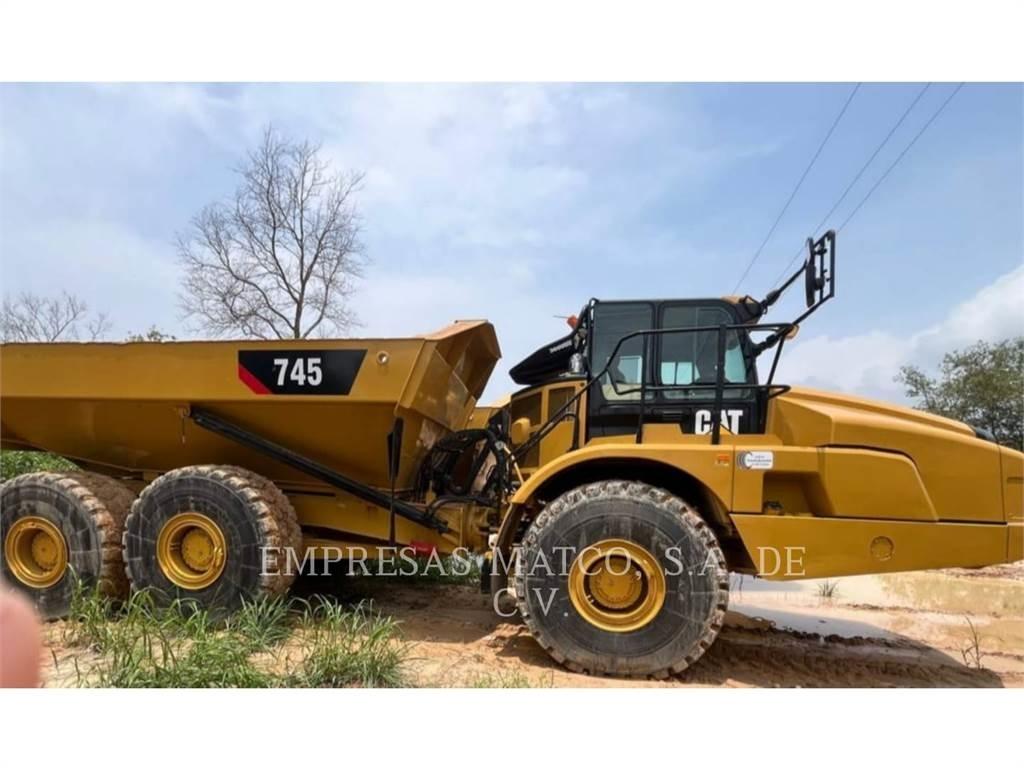 CAT 745-04LRC Liigendraamiga pinnaseveokid