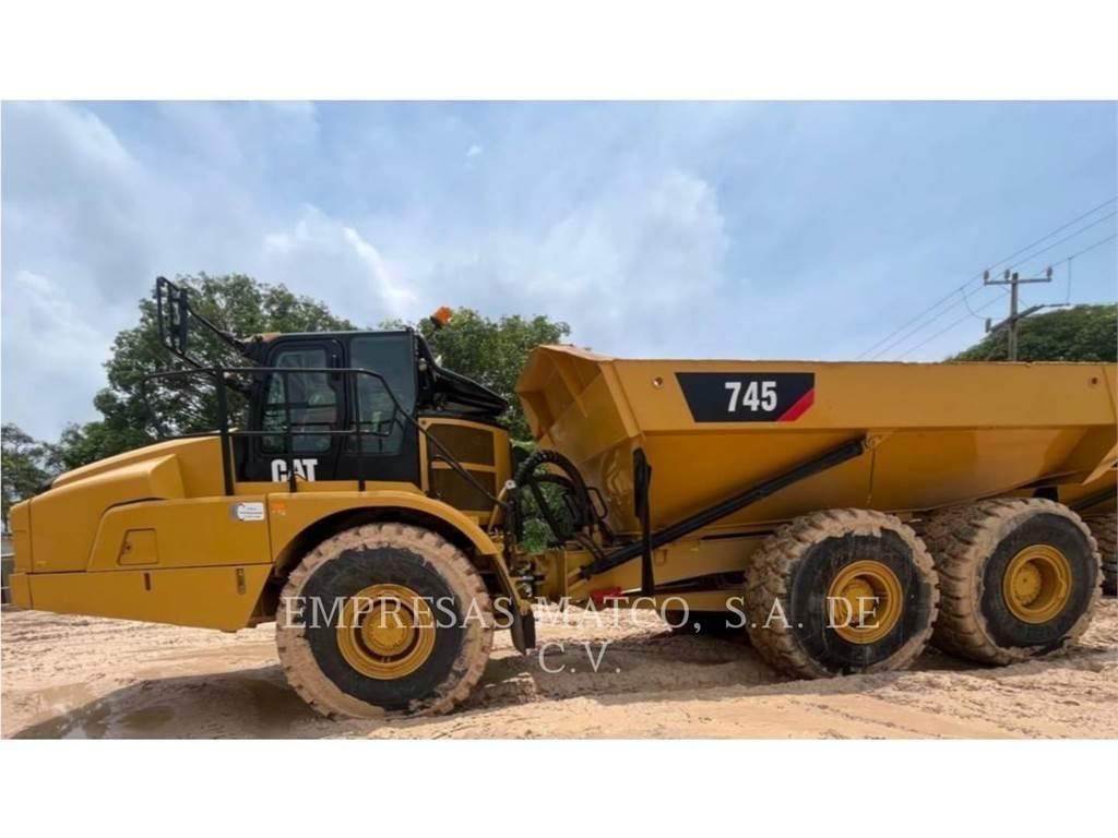 CAT 745-04LRC Liigendraamiga pinnaseveokid