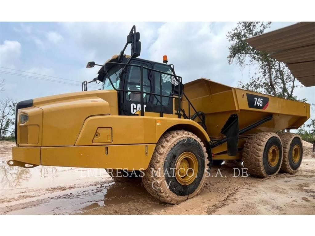 CAT 745-04LRC Liigendraamiga pinnaseveokid